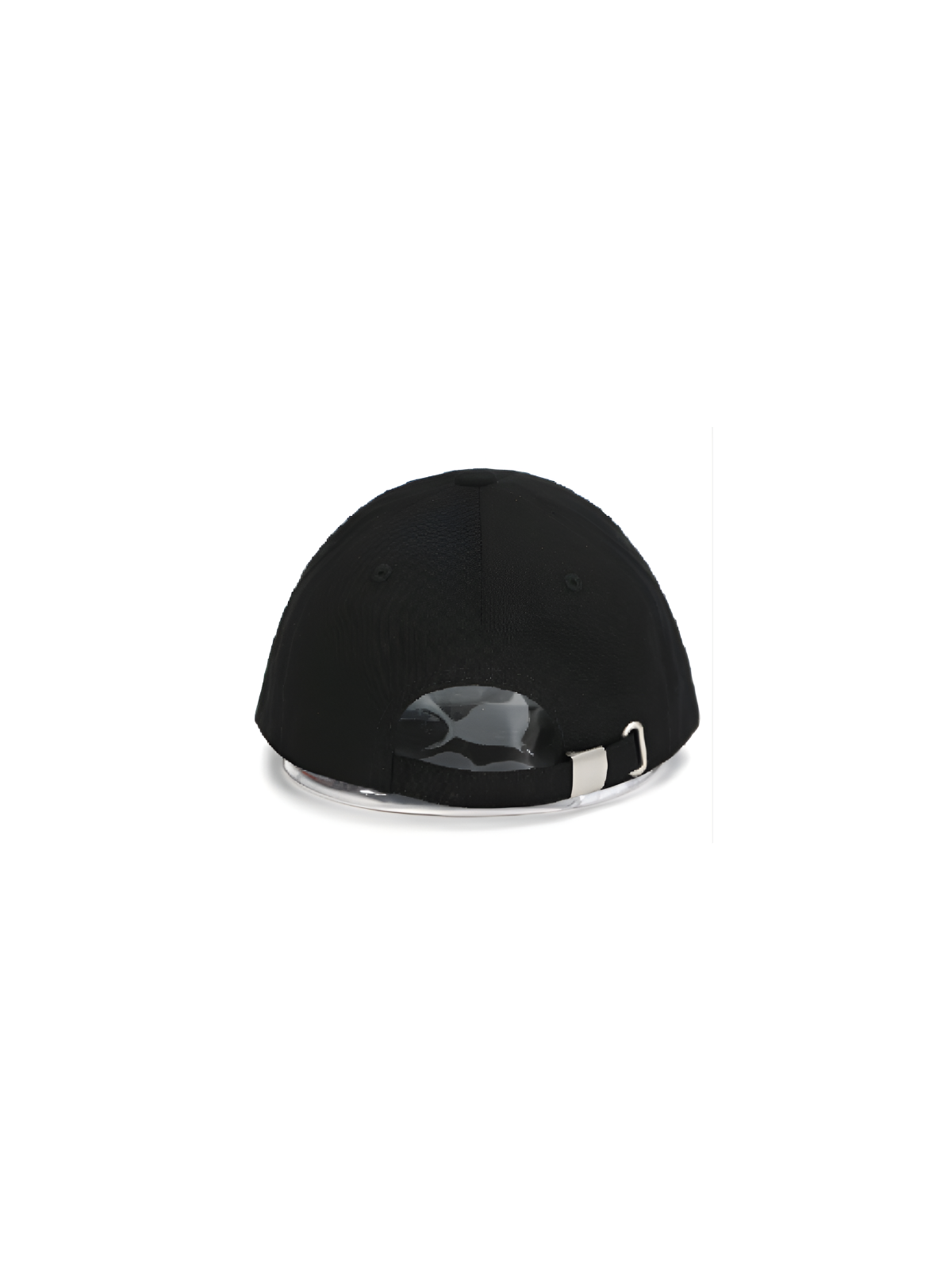Back view of black B-Cups Coffee logo hat with proceeds from sales of the hat going towards breast cancer awareness