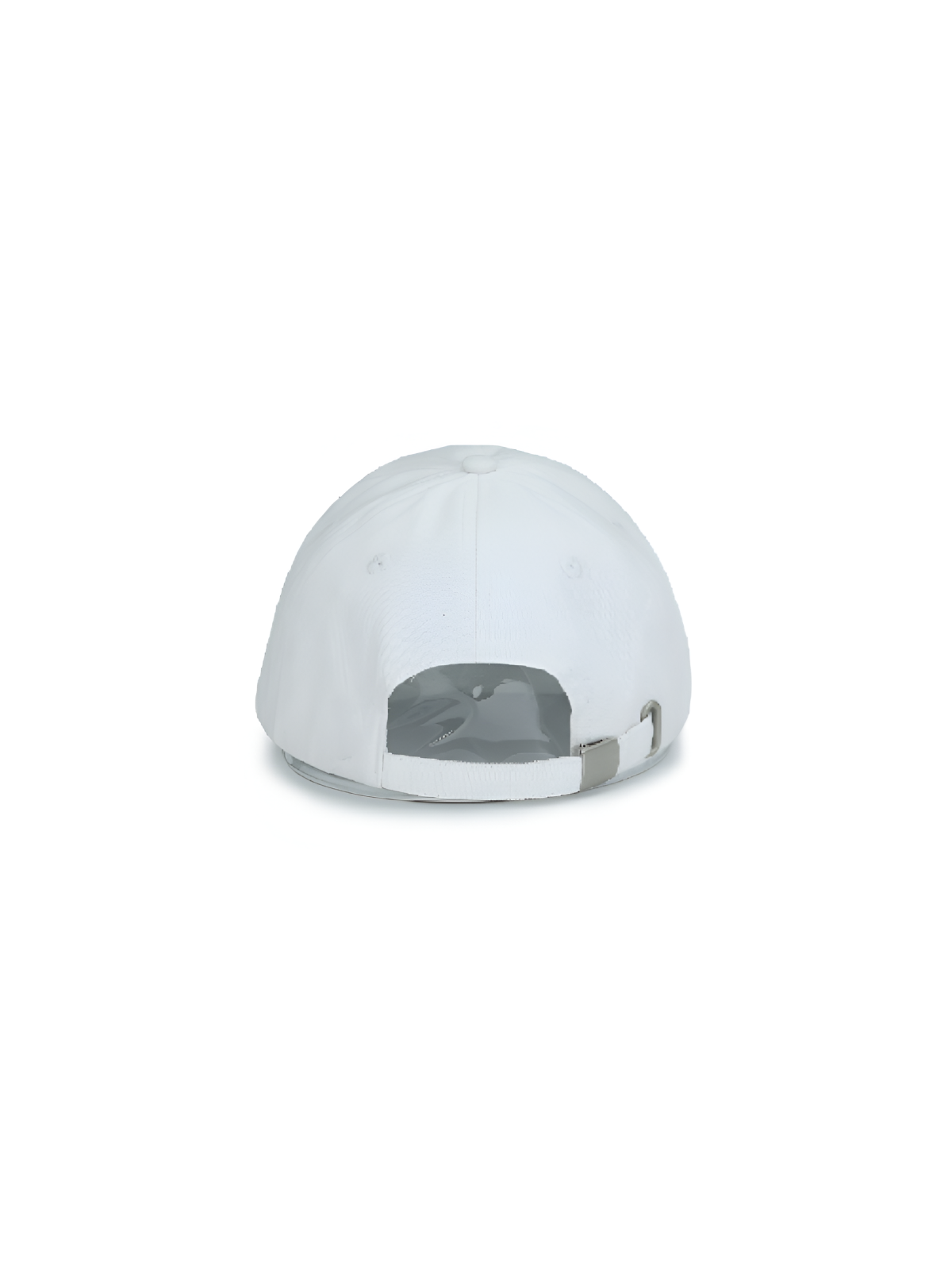 Back view of white B-Cups Coffee logo hat with proceeds going to breast cancer awareness