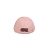 Back view of pink B-Cups Coffee logo hat with proceeds from sales of the hat going towards breast cancer awareness